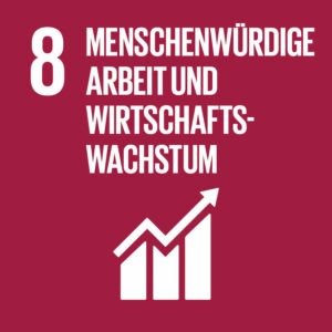 Ziel 8: menschenwürdige Arbeit und Wirtschaftswachstum